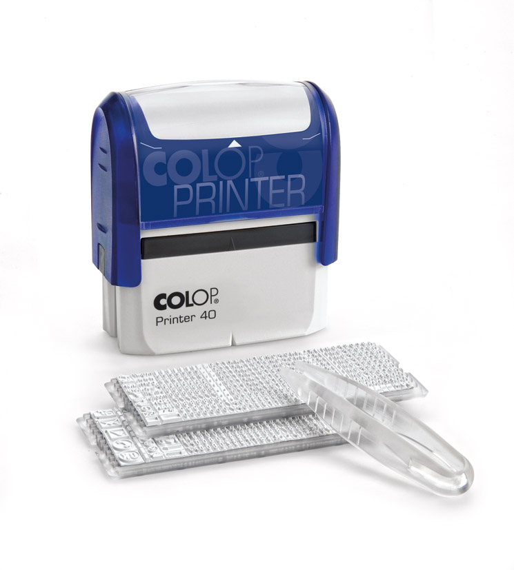 Прямоугольный самонаборный штамп Colop Printer 40-Set